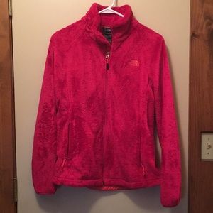 The North Face Magenta Fleece Jacket, M